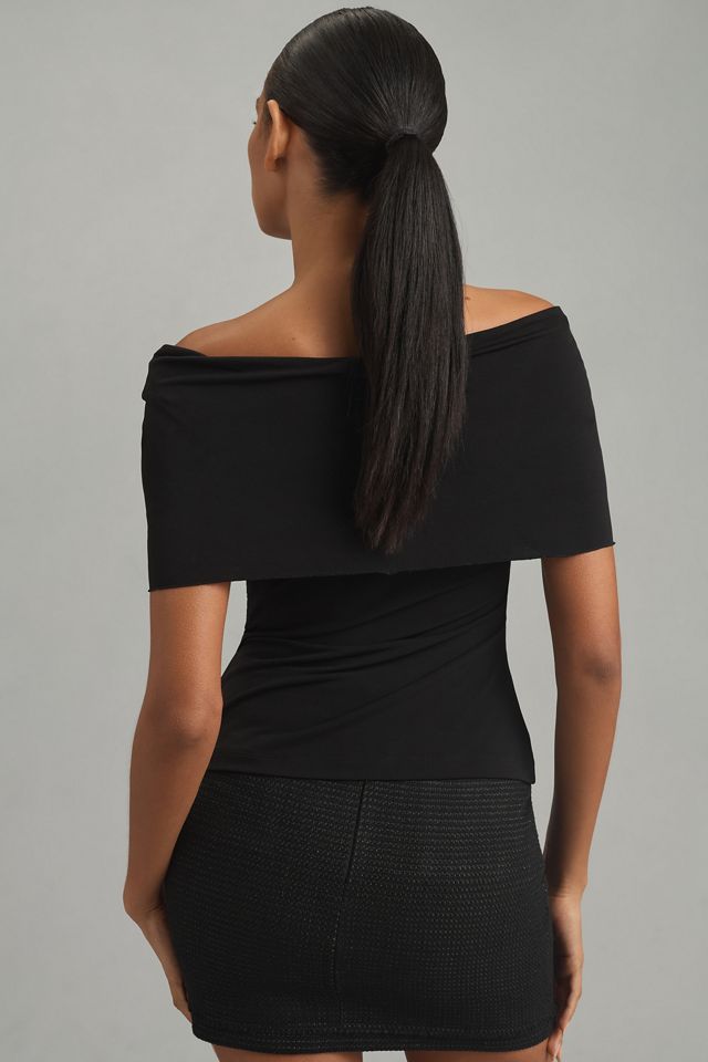 By Anthropologie Gathered Off-The-Shoulder Top #1