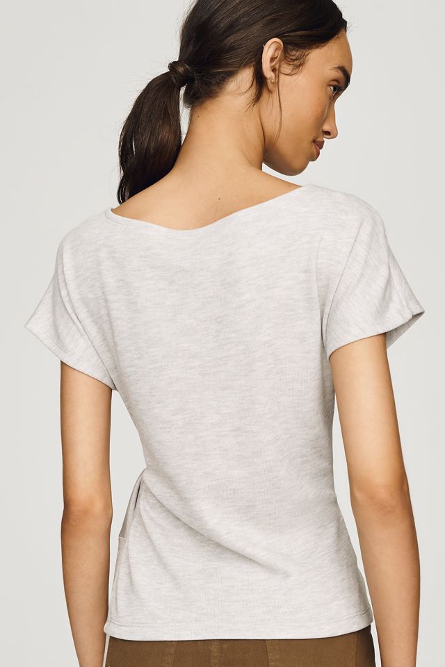 By Anthropologie Wrap Top #1