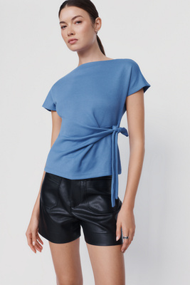 By Anthropologie Wrap Top