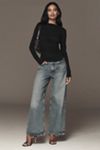 By Anthropologie Long-Sleeve Asymmetric Ruched Top