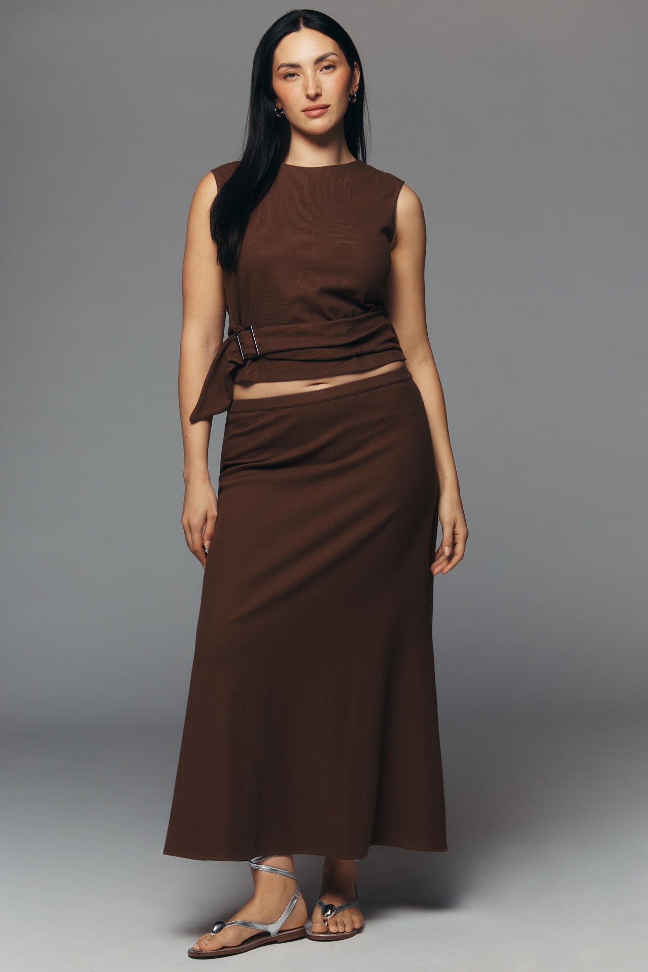 Maeve Wrap Sleeveless Top