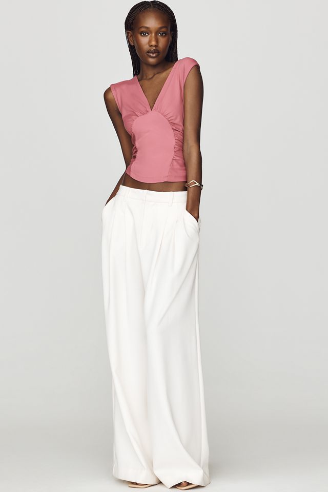 Maeve Plunge Corset-Style Top #1