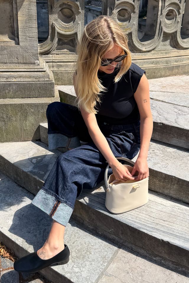 Pilcro Mock-Neck Top #4