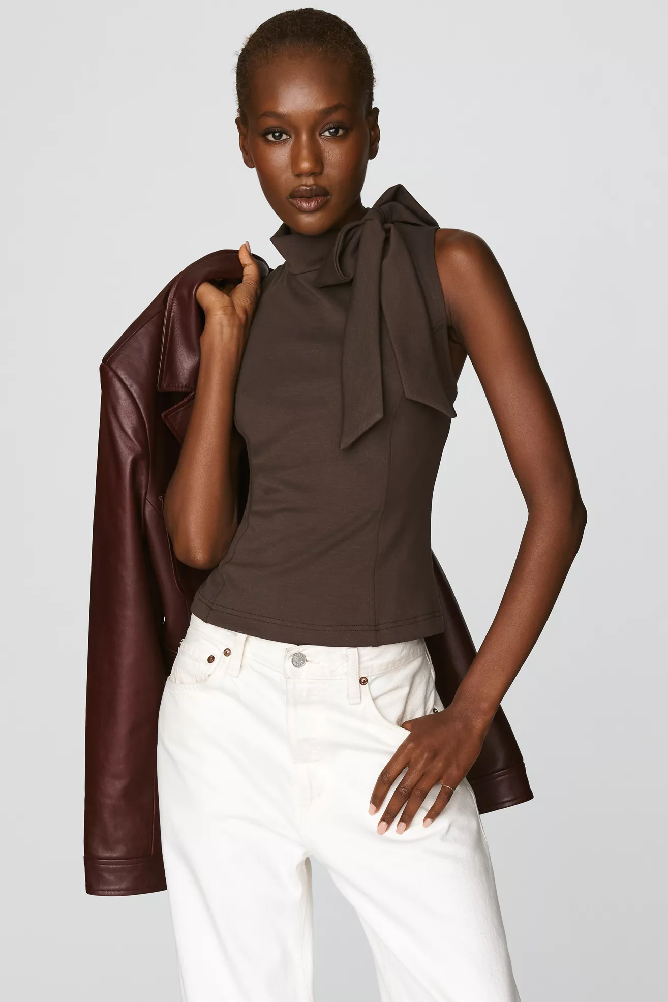 Maeve Tie Neck Tank