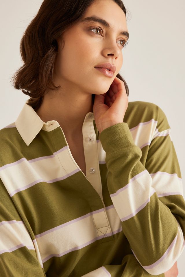 By Anthropologie Stripe Rugby Shirt #2