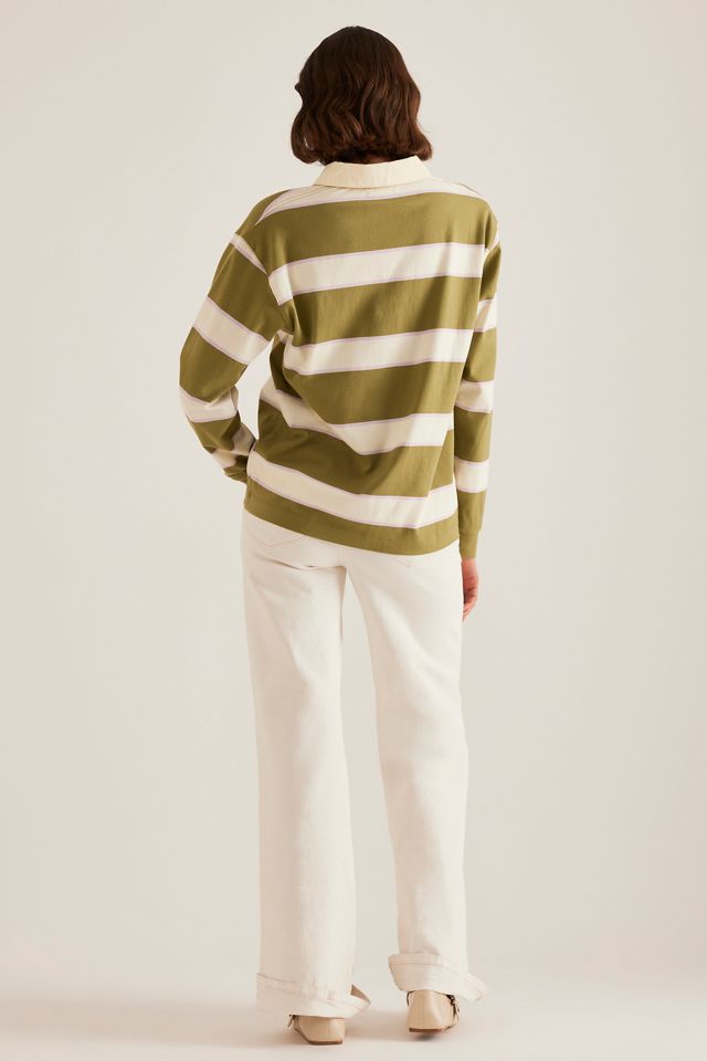 By Anthropologie Stripe Rugby Shirt #4