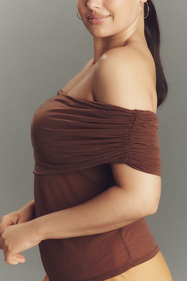 Elodie Plus Fred Off-Shoulder Top #1