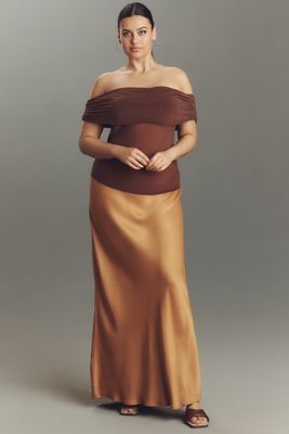 Elodie Plus Fred Off-Shoulder Top