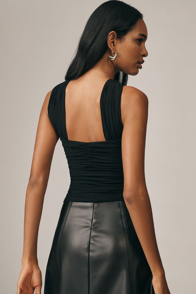 Elodie The Label Aida Mesh Top