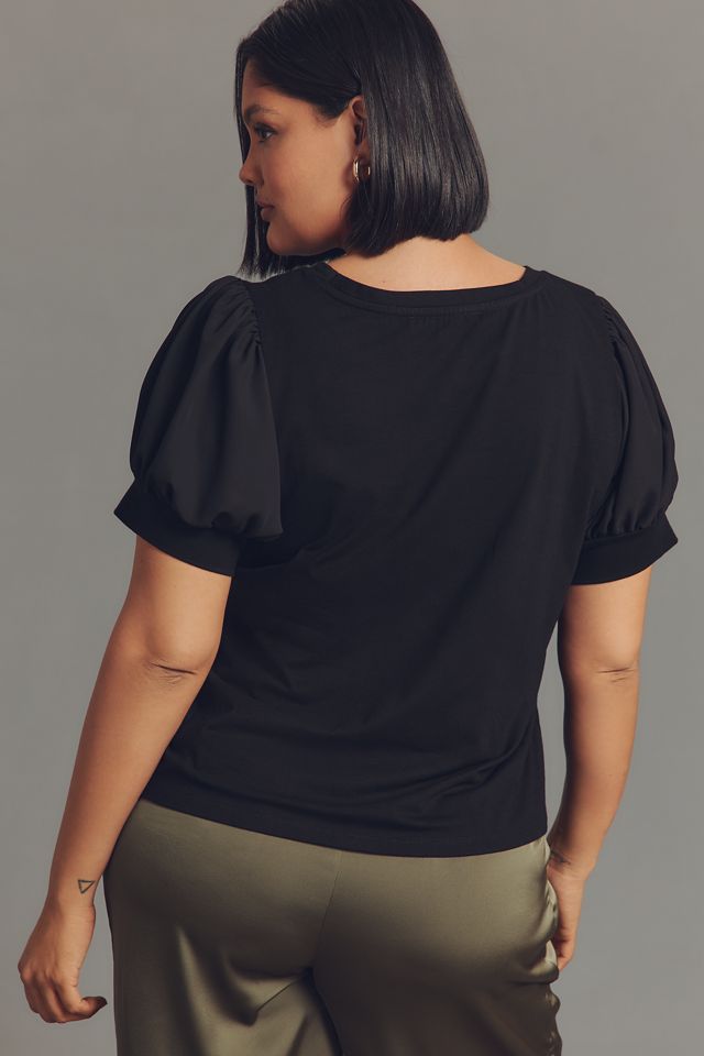 Eloquii Plus Puff-Sleeve Tee #1