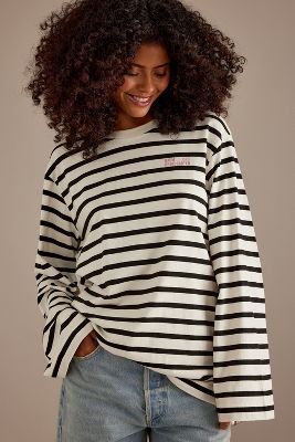 Shop Baum Und Pferdgarten Jeevana Long-sleeve T-shirt In Multicolor