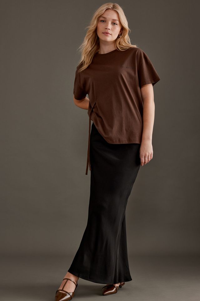 Camiseta Blanche con Detalle de Corbata #5