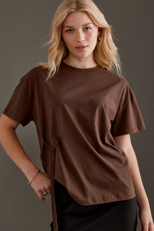 Camiseta Blanche con Detalle de Corbata #3