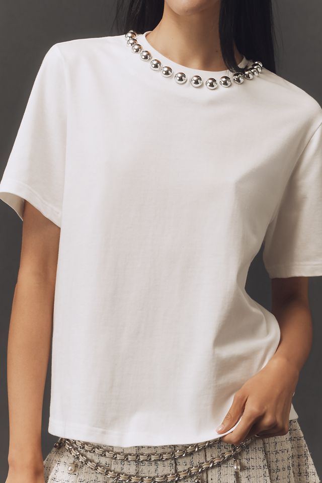 Essentiel Antwerp Intenso Pearl T-Shirt #3