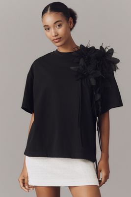 Essentiel Antwerp Ibiscus Feather Top
