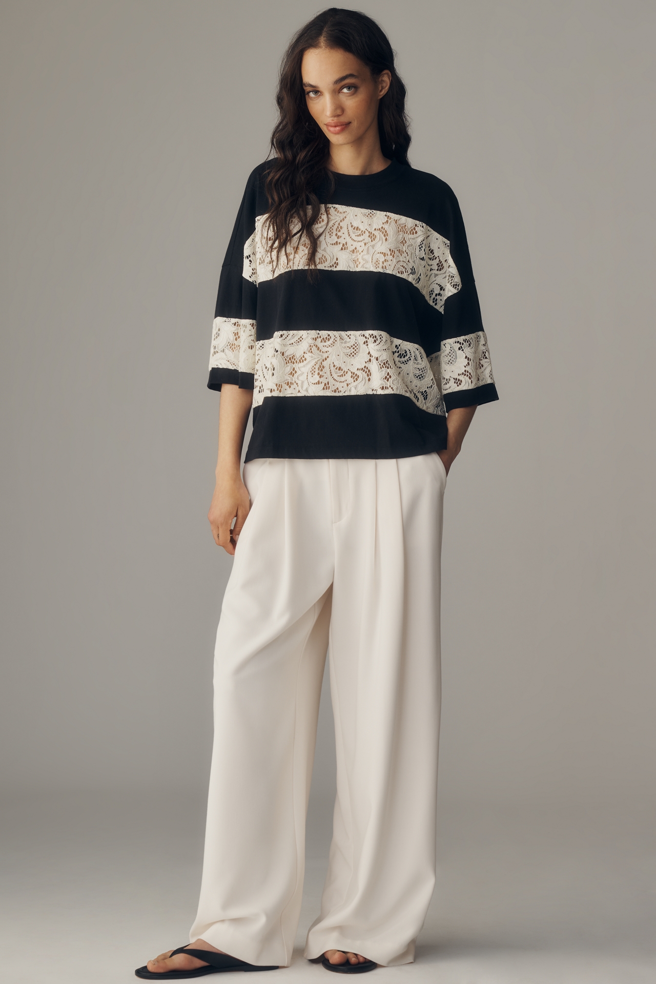 Essentiel Antwerp Jemix Cotton Lace Tee