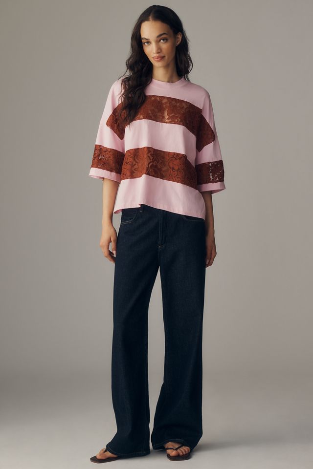Essentiel Antwerp Jemix Cotton Lace Tee #2