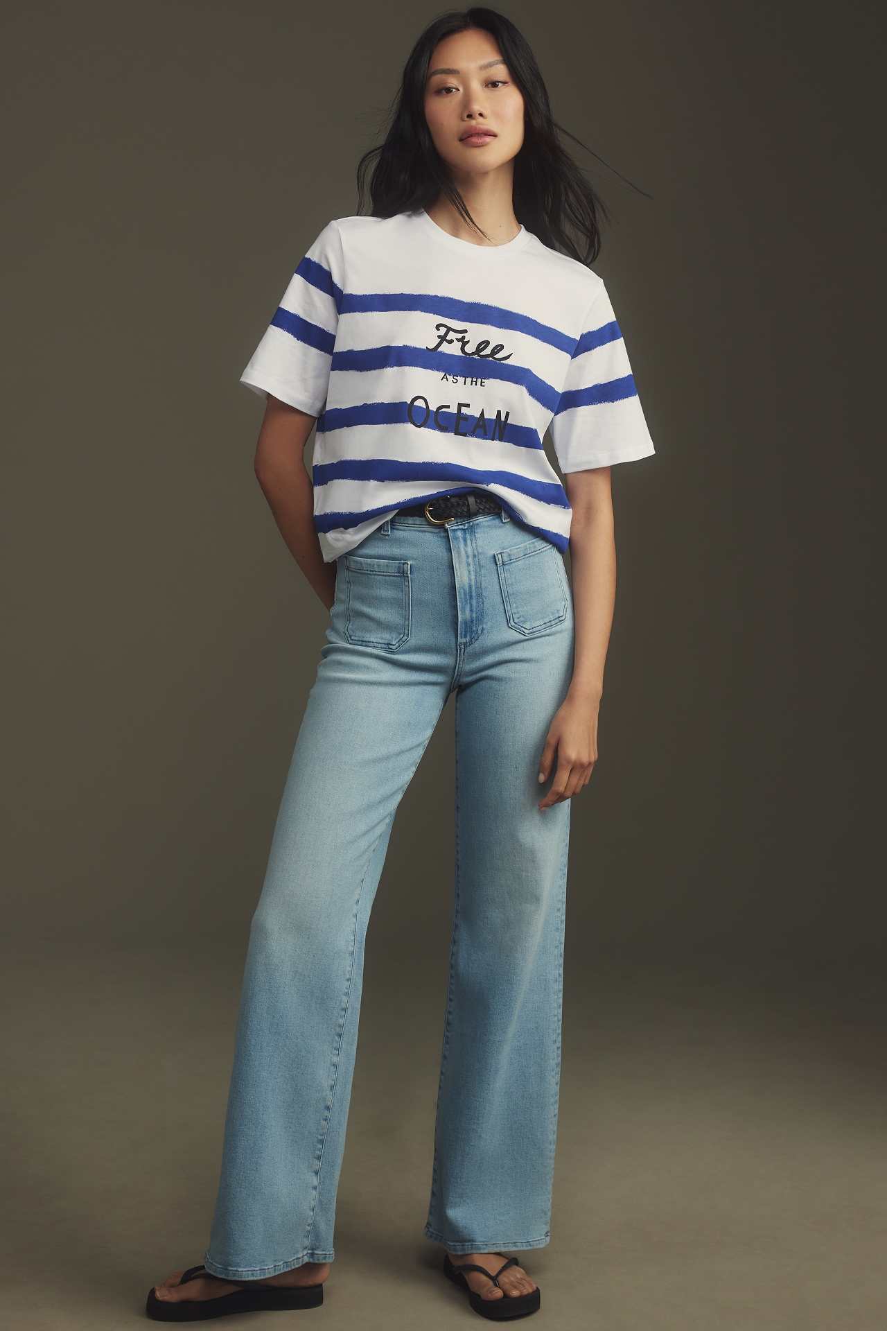 Scotch & Soda Breton Striped Tee