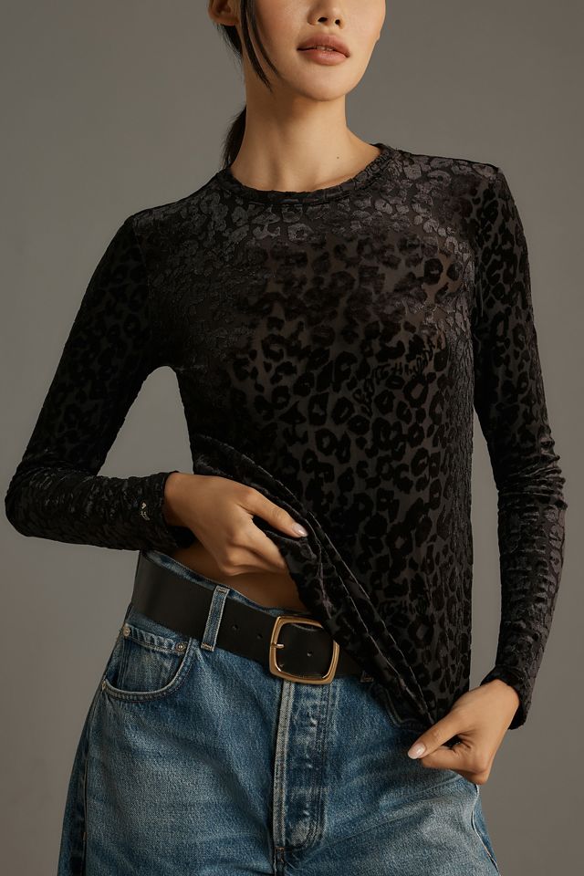 Scotch & Soda Burn Out Long-Sleeve Top #2