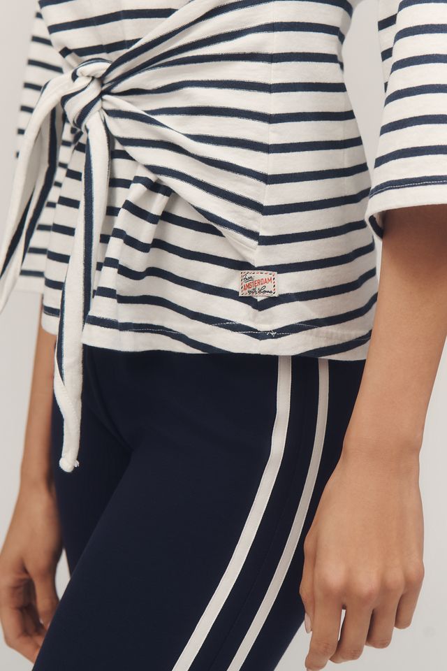 Scotch & Soda Breton Tie-Waist Tee #2