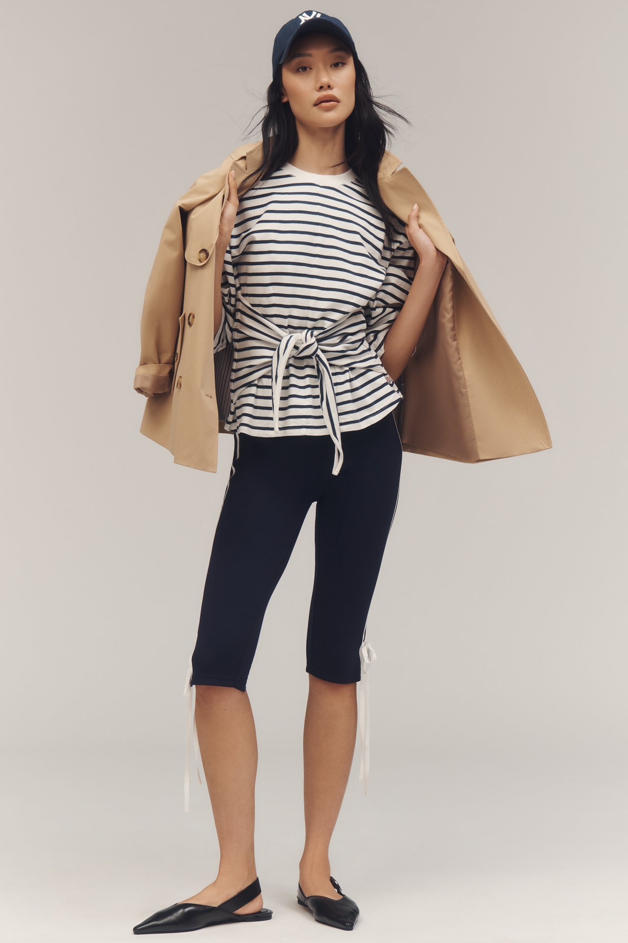 Scotch & Soda Breton Tie-Waist Tee