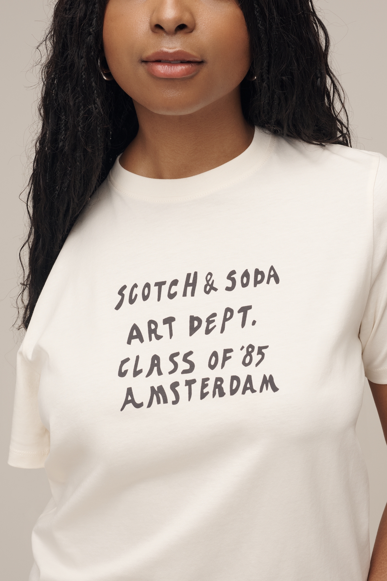 Scotch & Soda Cotton Graphic Tee