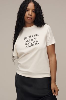 Scotch & Soda Cotton Graphic Tee