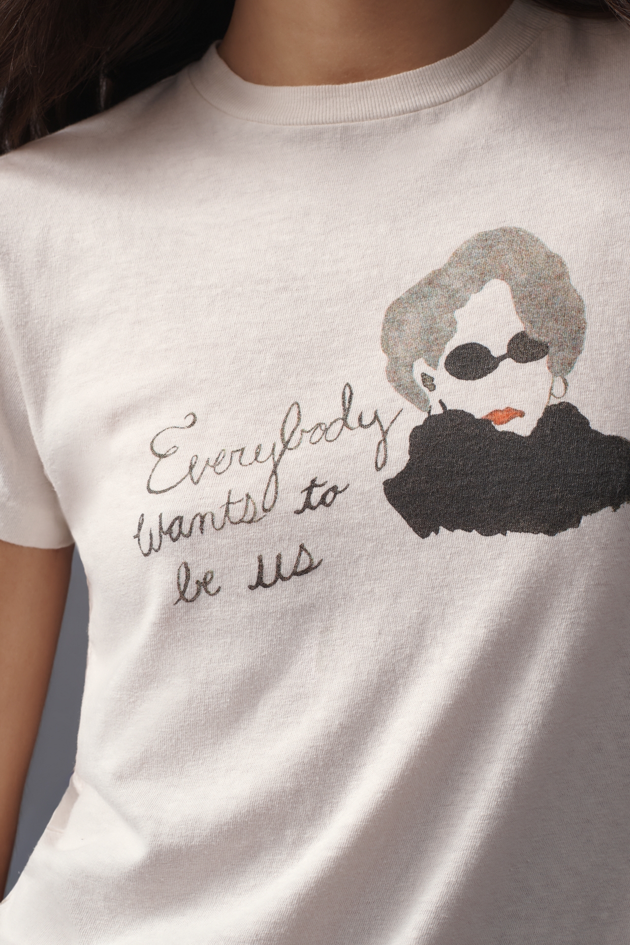RE/DONE Everybody Wants to Be Us Classic Cotton Tee