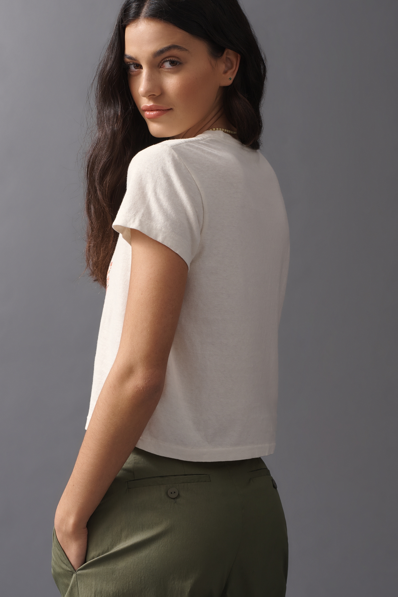 RE/DONE Cotton Boxy Graphic Tee