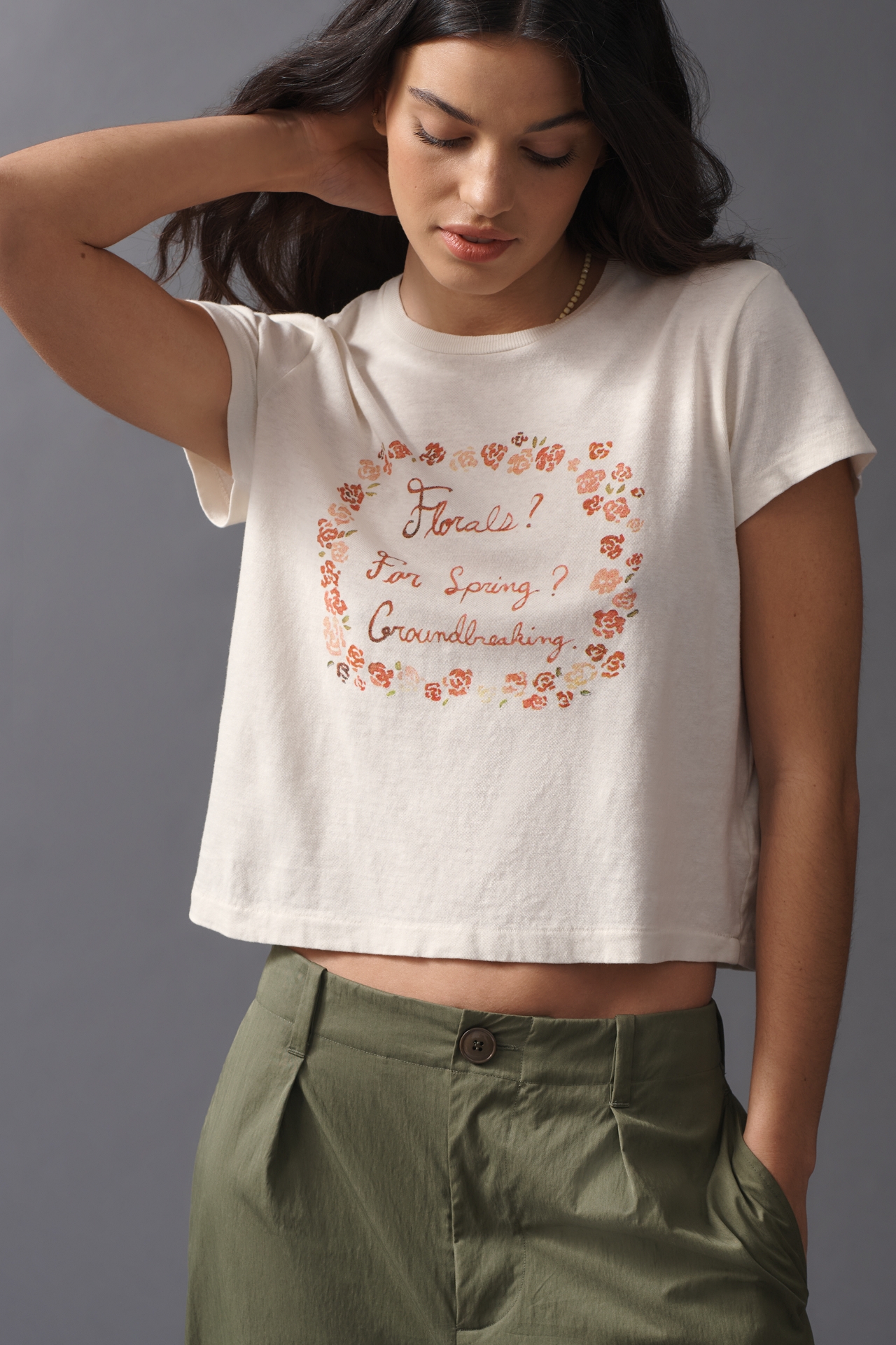 RE/DONE Cotton Boxy Graphic Tee