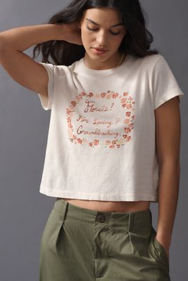 RE/DONE Cotton Boxy Graphic Tee