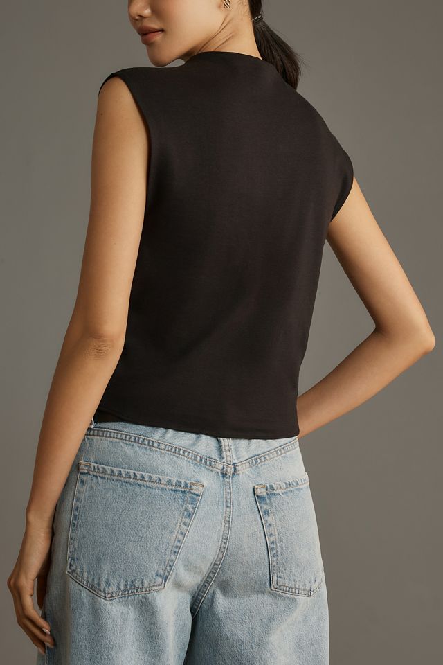 By Anthropologie Muscle Wedge Tee #1
