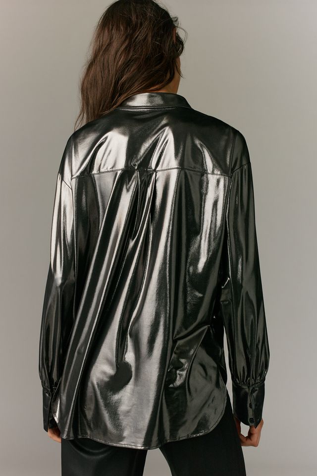 By Anthropologie Shine Buttondown Shirt #3