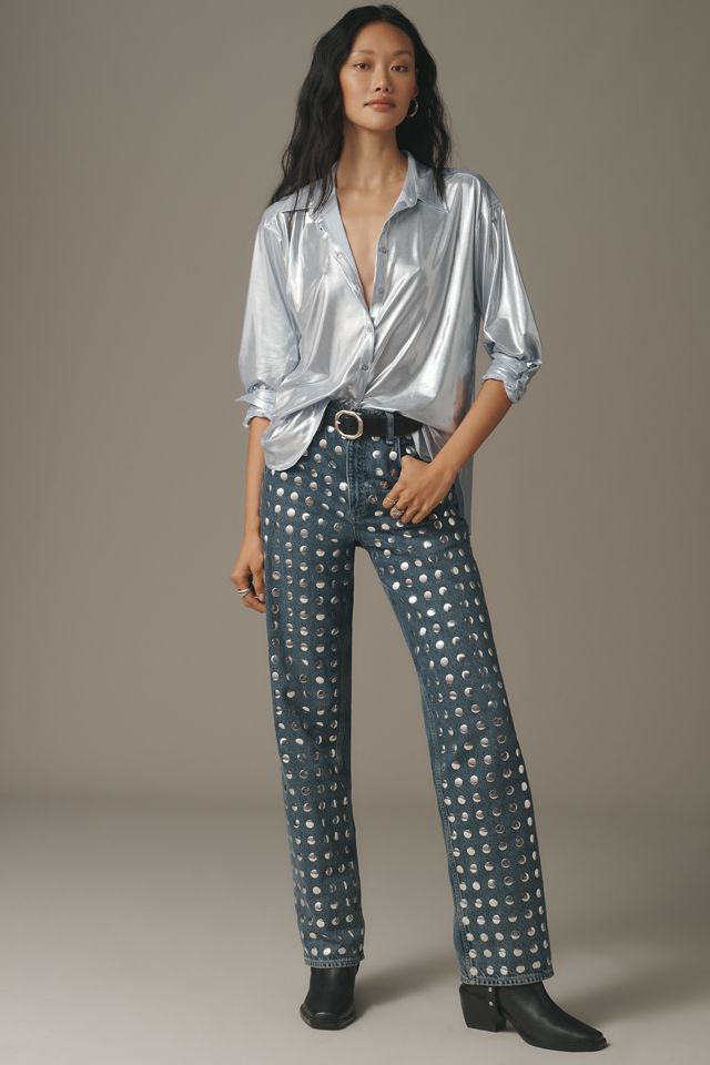 By Anthropologie Shine Buttondown Shirt #2