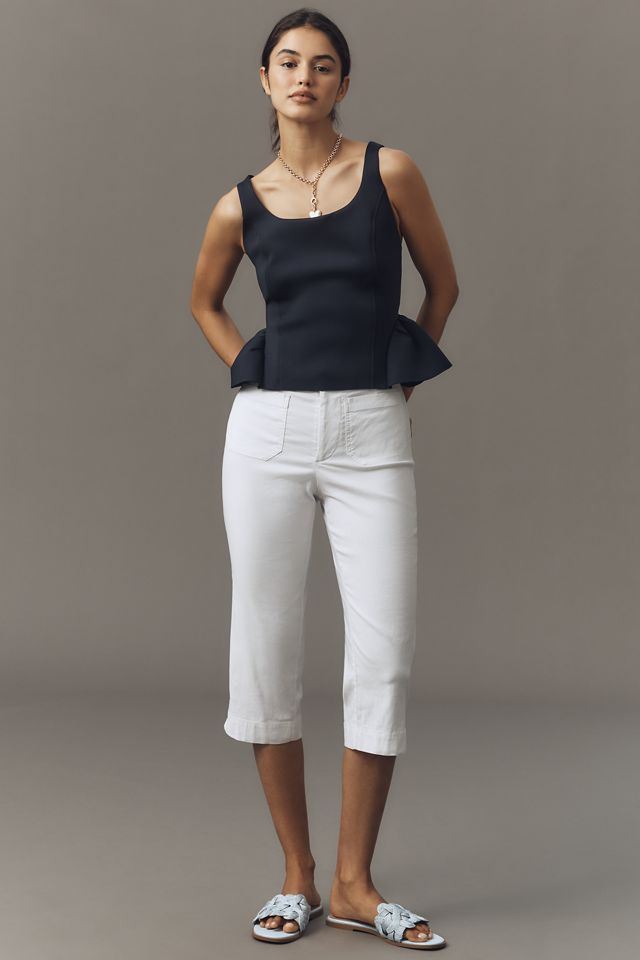 Maeve Scuba Peplum Trägertop #2