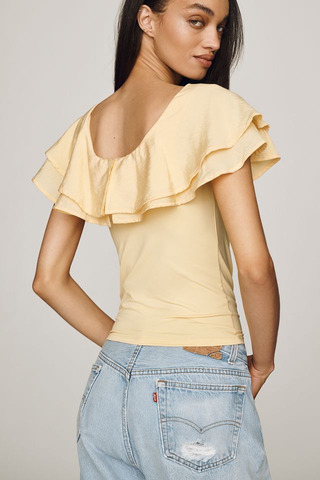 By Anthropologie Flutter Top #3