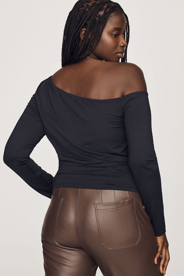 Maeve Off-Shoulder Long-Sleeve Top #6