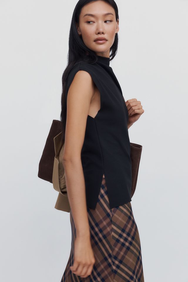 ESTHE Draped Asymmetrical Top #2
