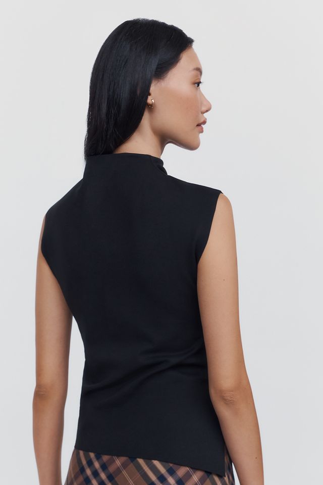 ESTHE Draped Asymmetrical Top #3
