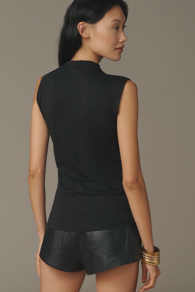 Derek Lam 10 Crosby Nia Asymmetric Twist Tee #1