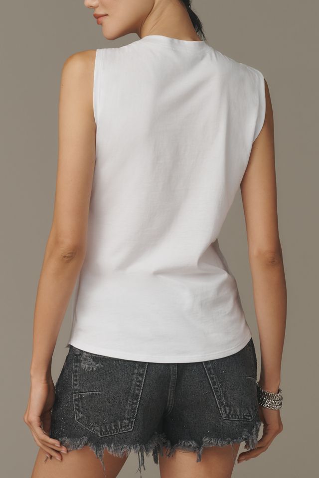 Derek Lam 10 Crosby Nia Asymmetric Twist Tee #1