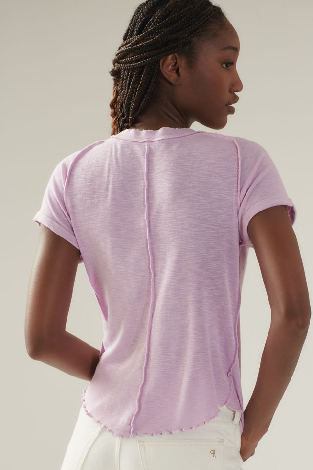 Pilcro Rolled-Sleeve Raglan Tee #1