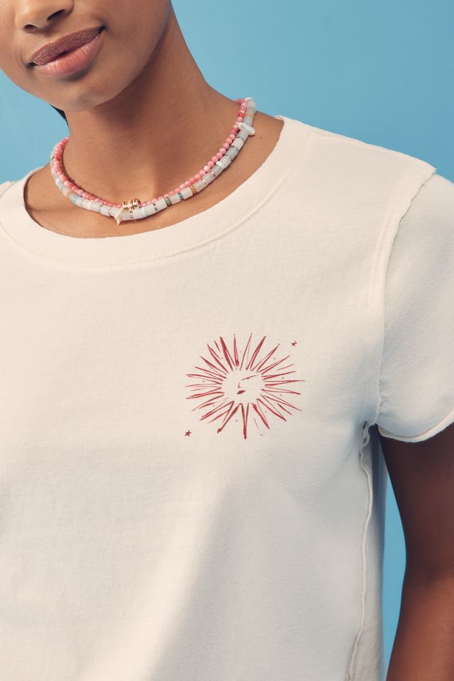Nephthys Illustrated x Anthropologie Cotton Short-Sleeve Graphic Tee #3