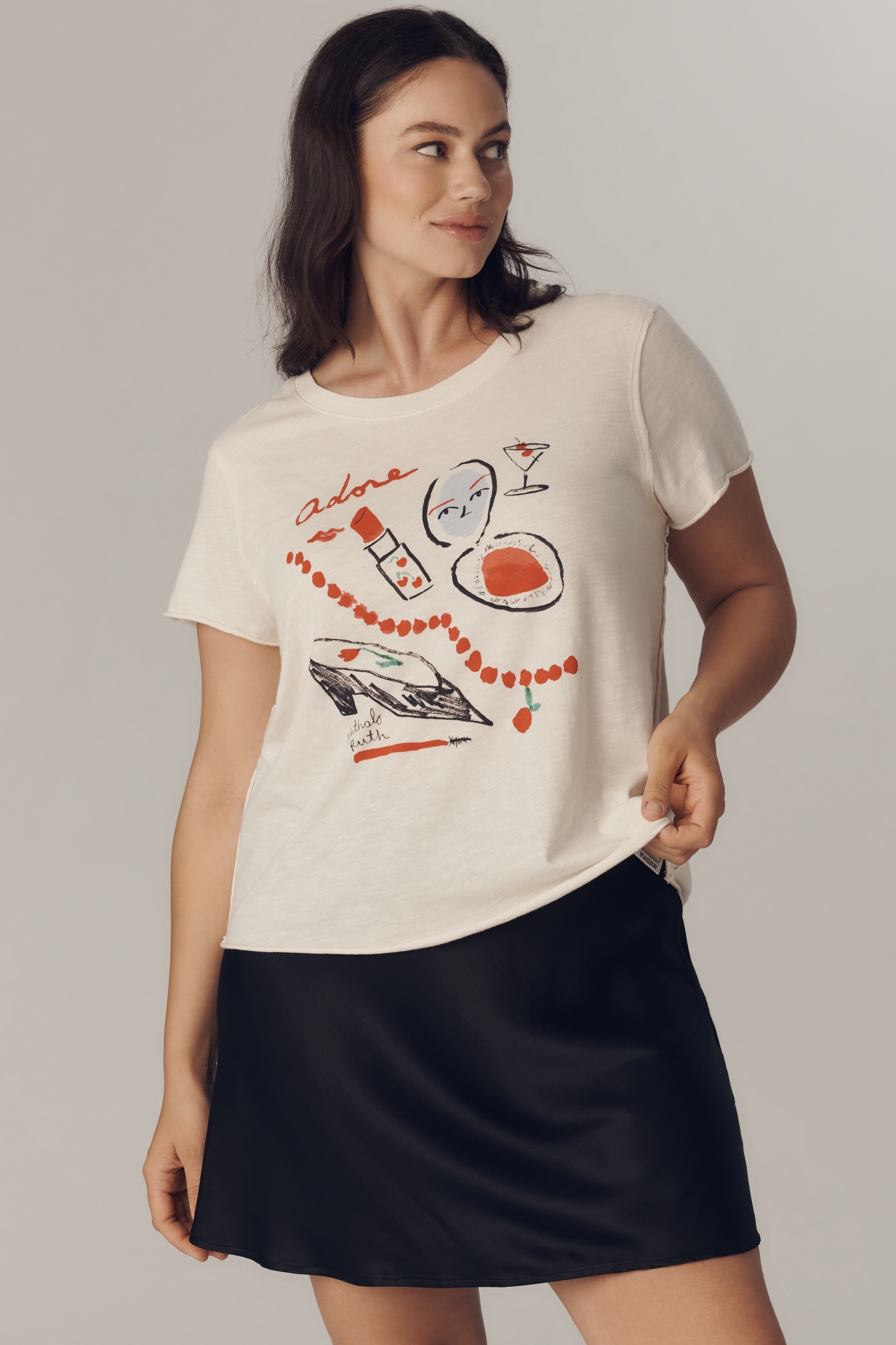 Phthalo Ruth x Maeve Adore Graphic Tee