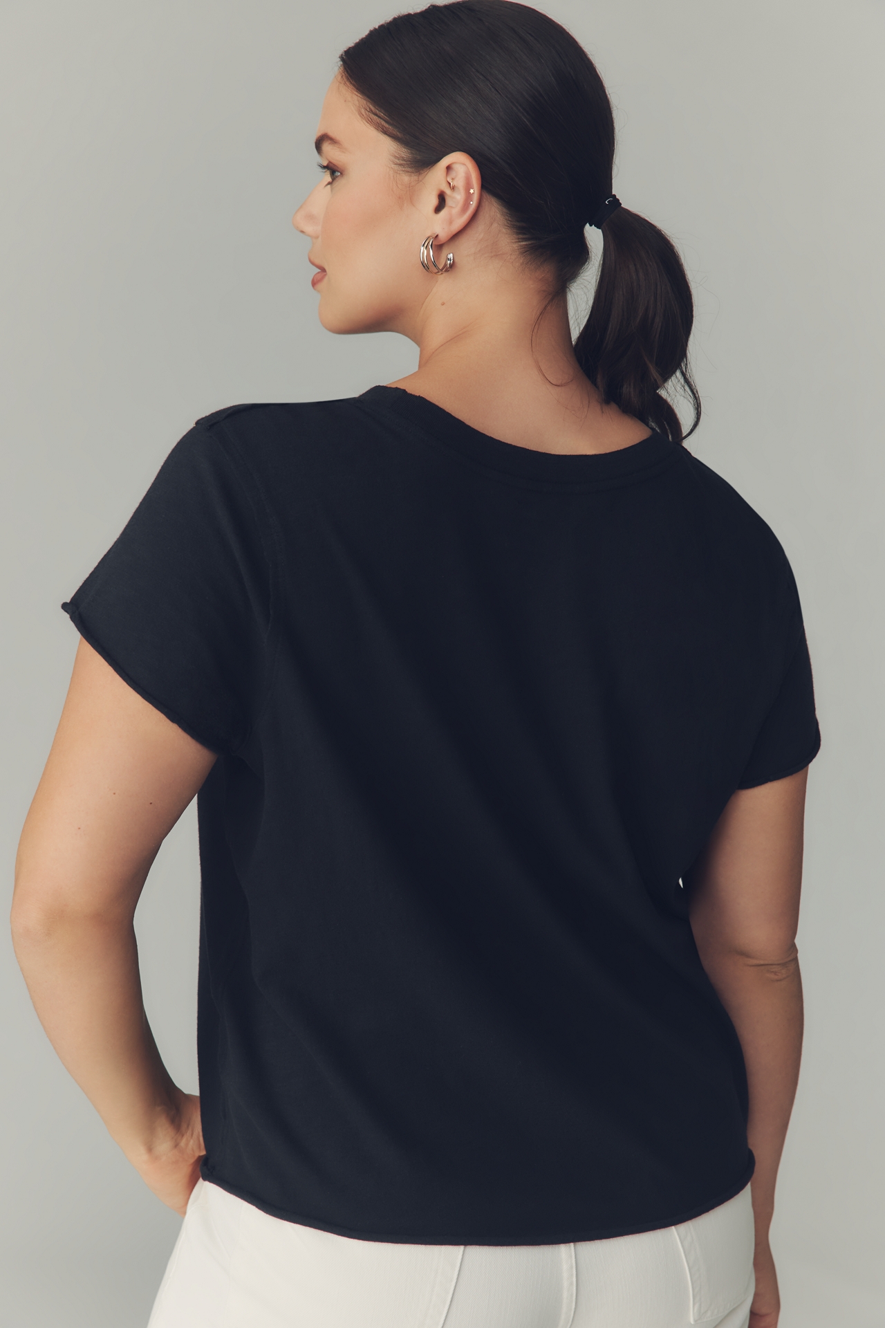 Danielle Kroll x Maeve Graphic Boxy Tee