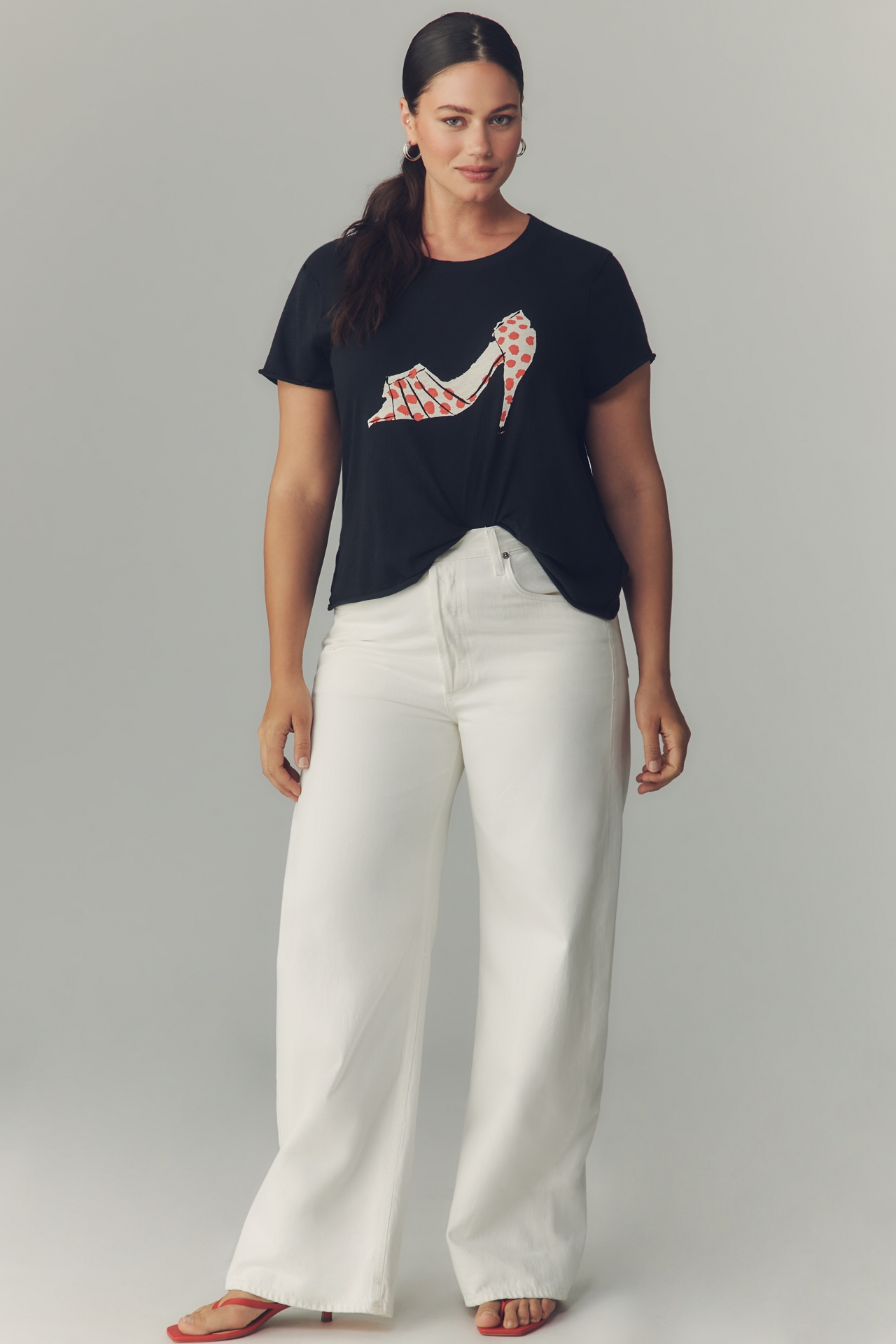 Danielle Kroll x Maeve Graphic Boxy Tee