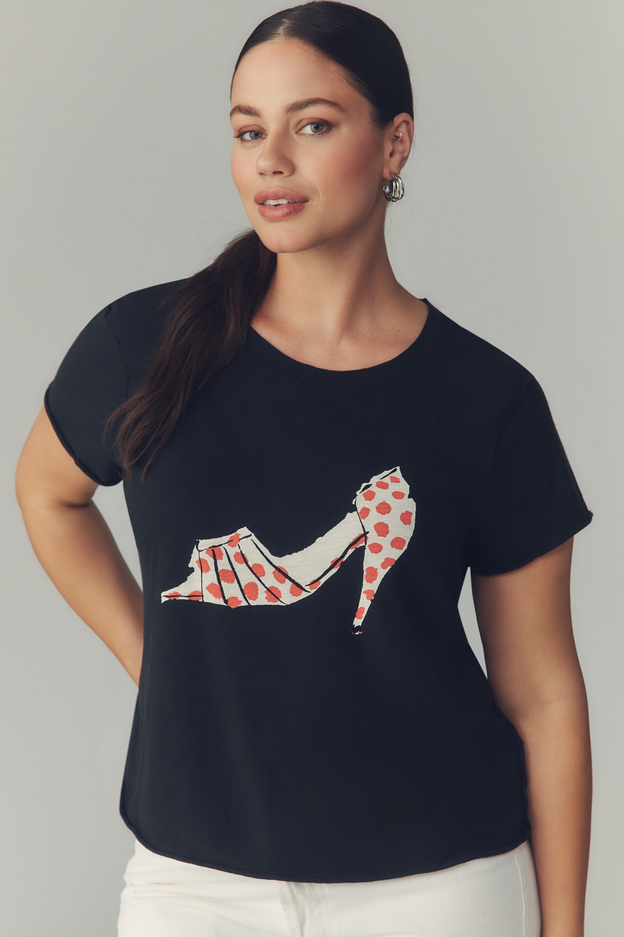 Danielle Kroll x Maeve Graphic Boxy Tee