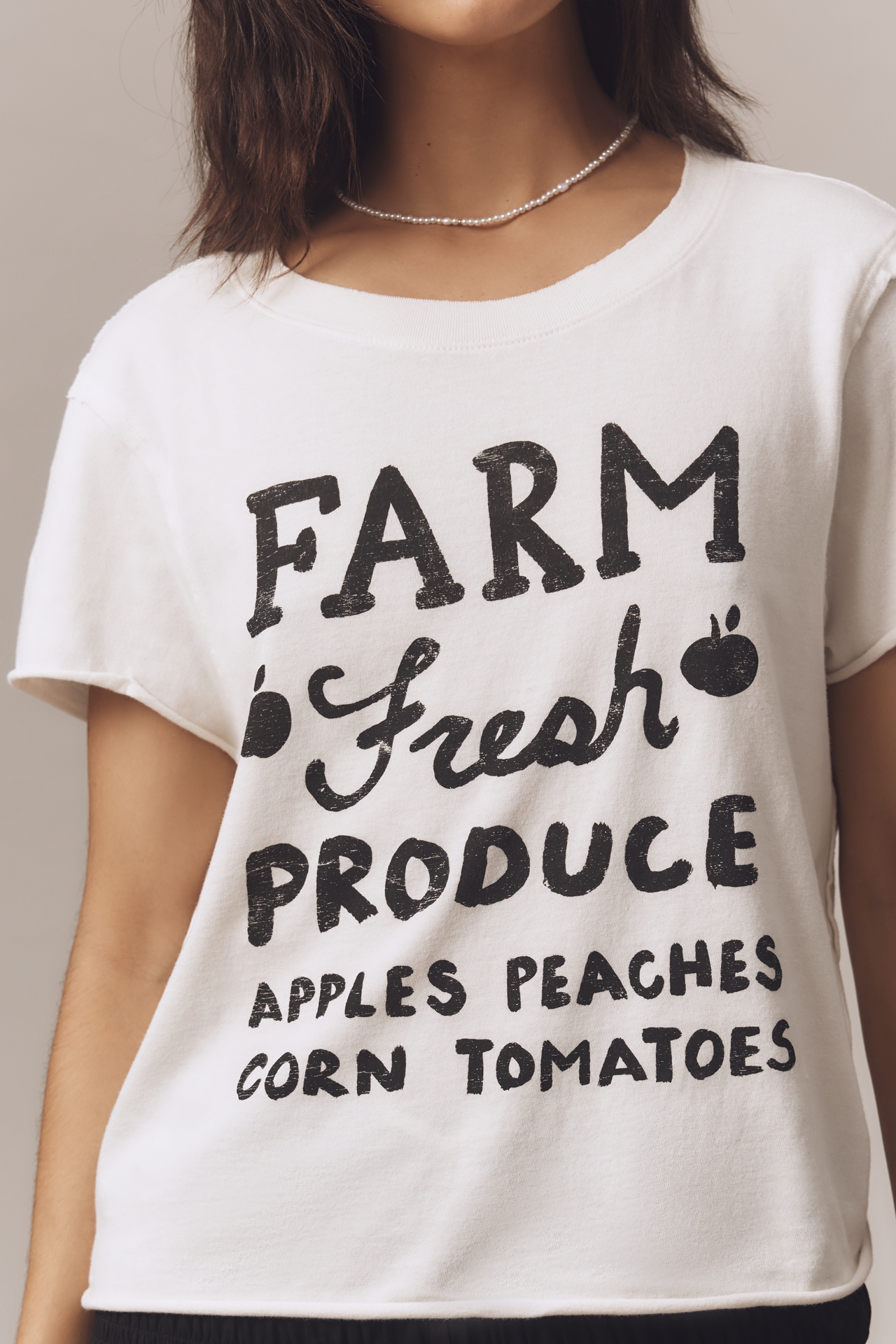 By Anthropologie Farm Fresh Graphic Tee