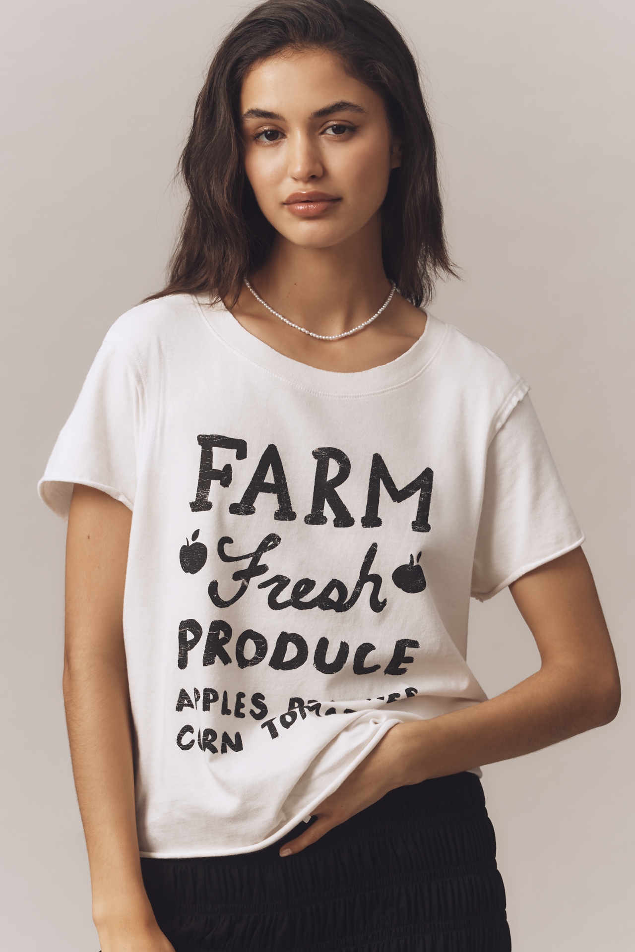 By Anthropologie Farm Fresh Graphic Tee