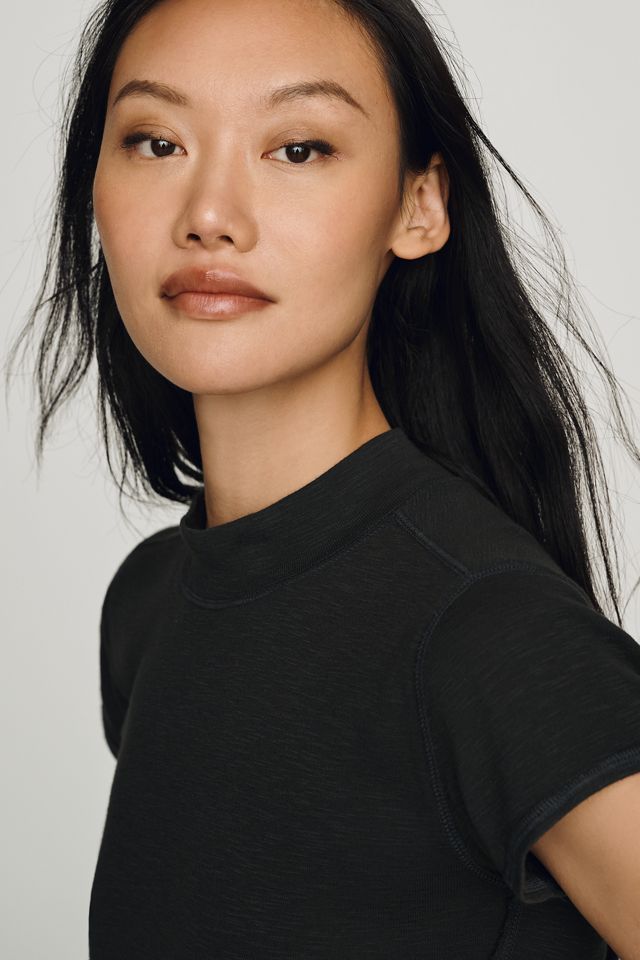 Pilcro Cyris Cotton Modal Turtleneck Tee #1